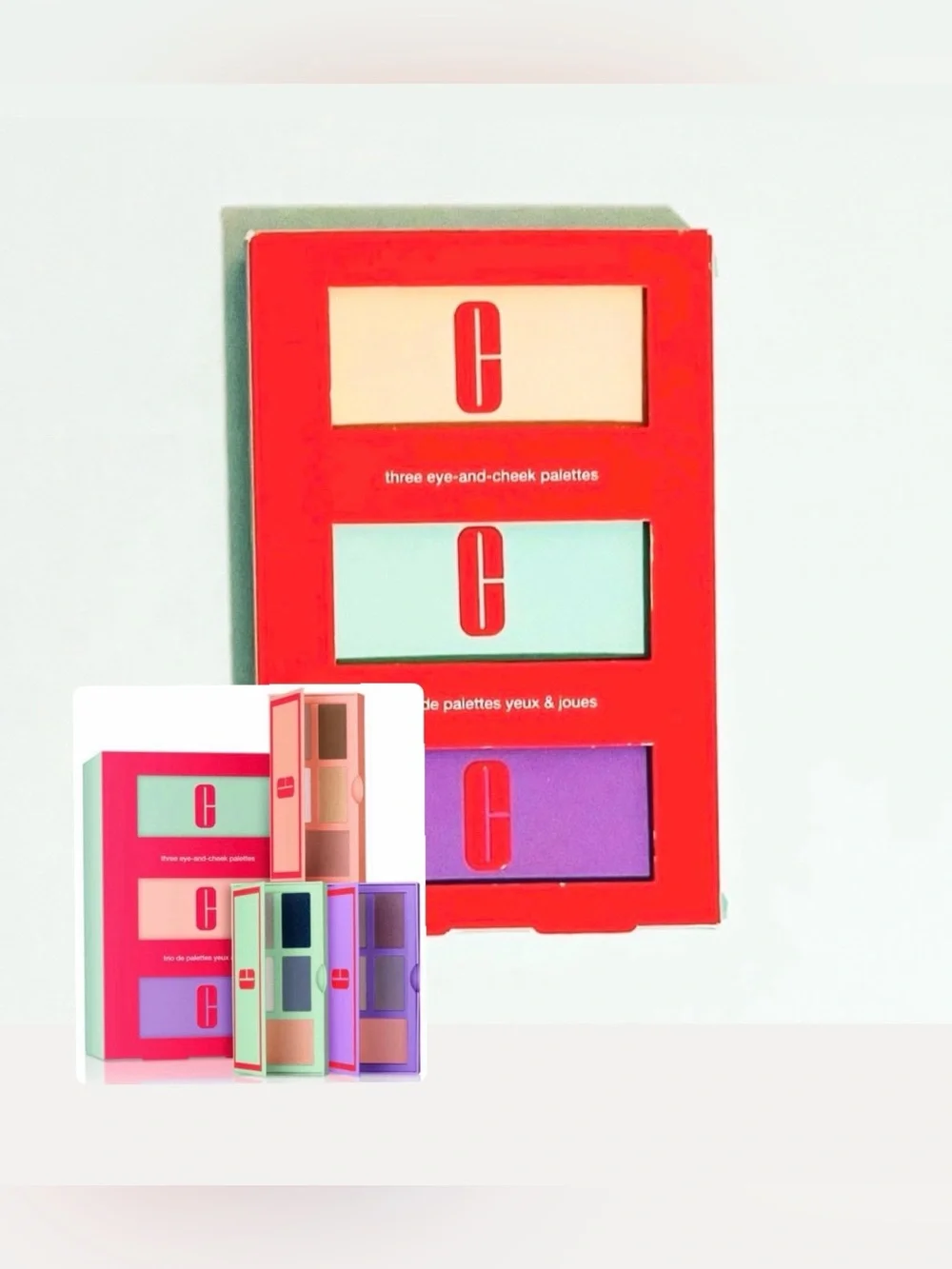 Clinique 3-PC Build Your Color Eye & Cheek Palette Gift Set